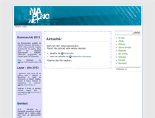 Tablet Screenshot of naplno.net